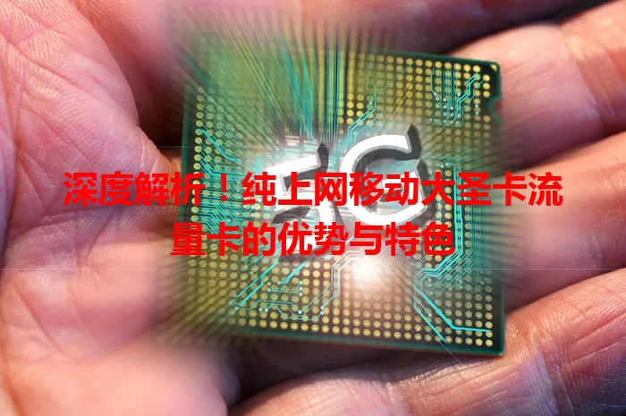 深度解析！纯上网移动大圣卡流量卡的优势与特色