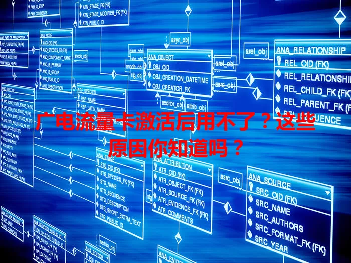 广电流量卡激活后用不了？这些原因你知道吗？