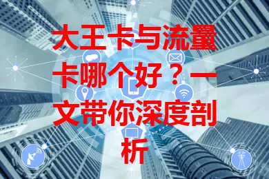 大王卡与流量卡哪个好？一文带你深度剖析