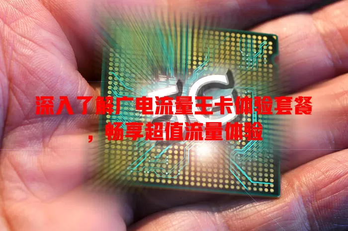深入了解广电流量王卡体验套餐，畅享超值流量体验