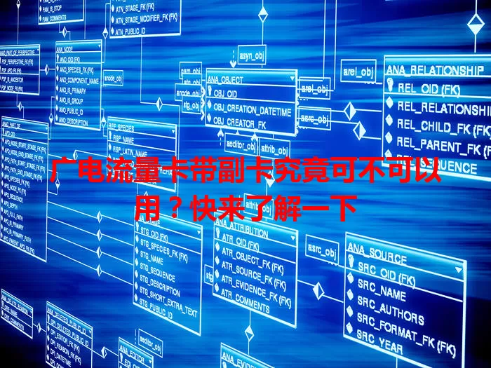 广电流量卡带副卡究竟可不可以用？快来了解一下