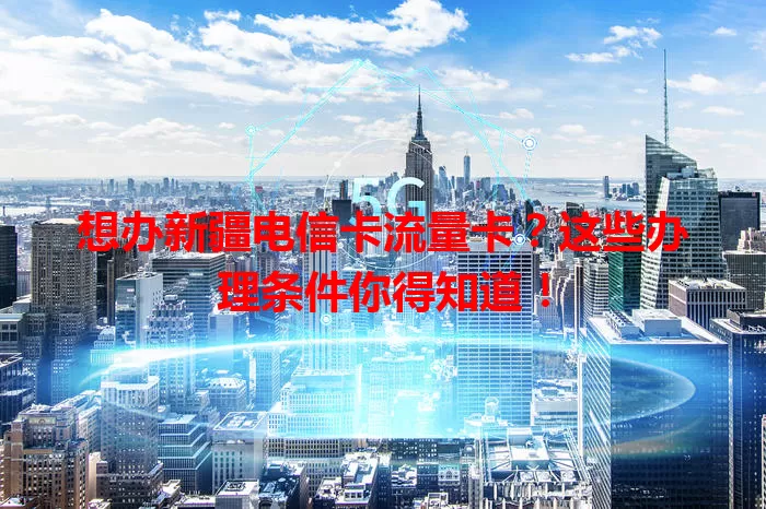 想办新疆电信卡流量卡？这些办理条件你得知道！