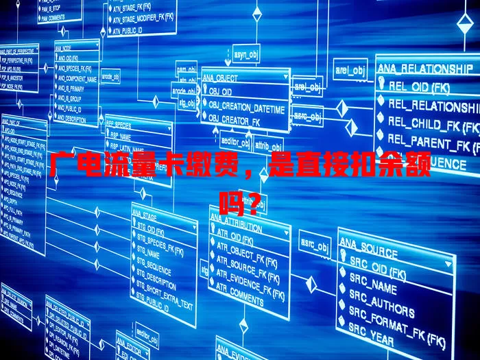 广电流量卡缴费，是直接扣余额吗？