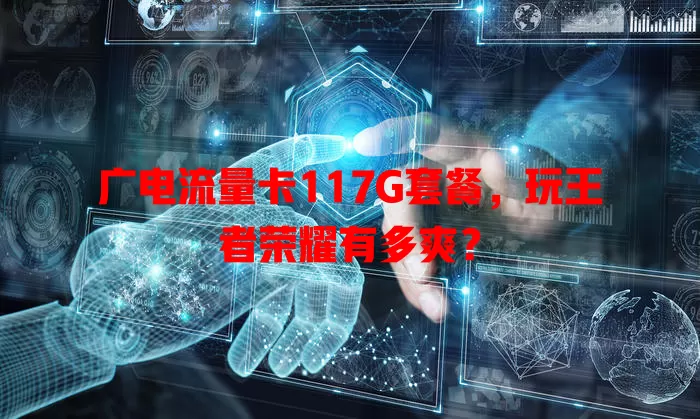 广电流量卡117G套餐，玩王者荣耀有多爽？
