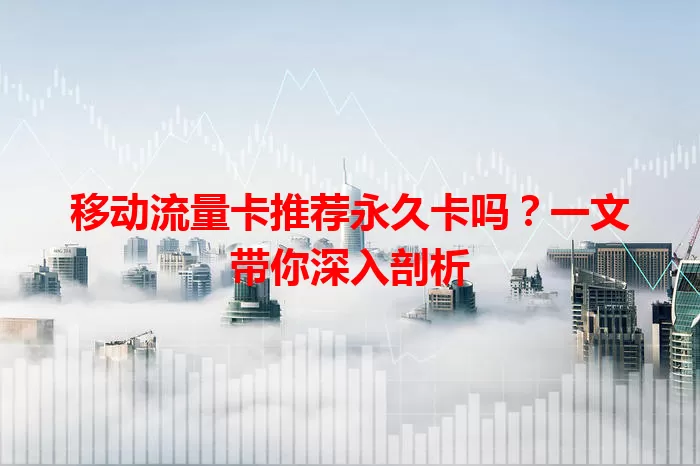 移动流量卡推荐永久卡吗？一文带你深入剖析