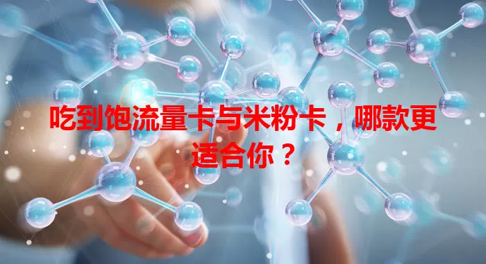 吃到饱流量卡与米粉卡，哪款更适合你？