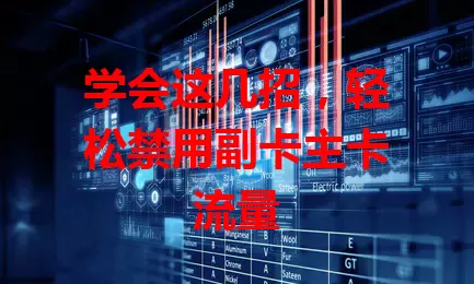 学会这几招，轻松禁用副卡主卡流量