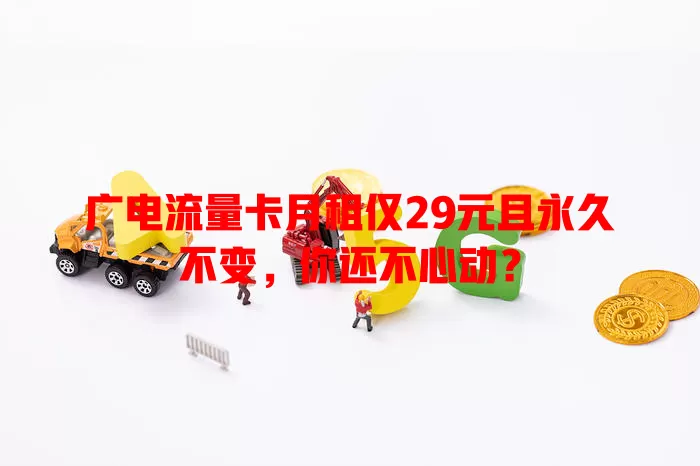 广电流量卡月租仅29元且永久不变，你还不心动？