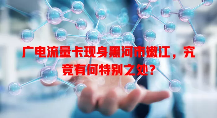 广电流量卡现身黑河市嫩江，究竟有何特别之处？