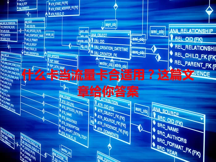 什么卡当流量卡合适用？这篇文章给你答案