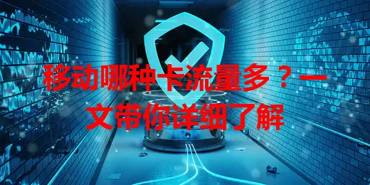移动哪种卡流量多？一文带你详细了解