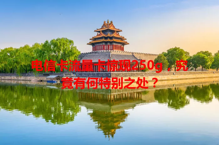 电信卡流量卡惊现250g，究竟有何特别之处？