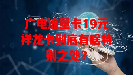 广电流量卡19元祥龙卡到底有啥特别之处？