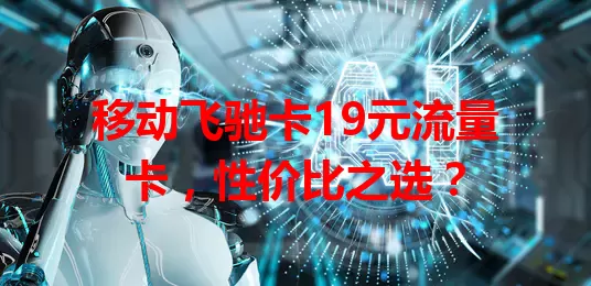 移动飞驰卡19元流量卡，性价比之选？