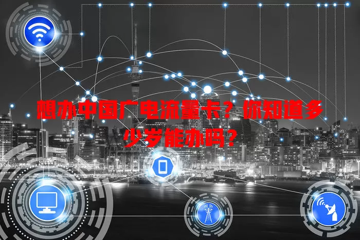 想办中国广电流量卡？你知道多少岁能办吗？