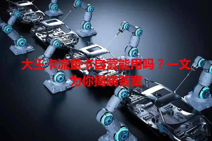 大王卡流量卡自营能用吗？一文为你揭晓答案