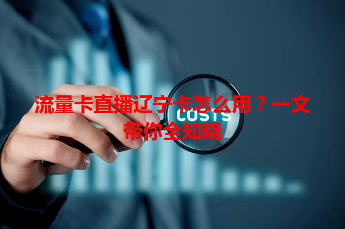 流量卡直播辽宁卡怎么用？一文带你全知晓