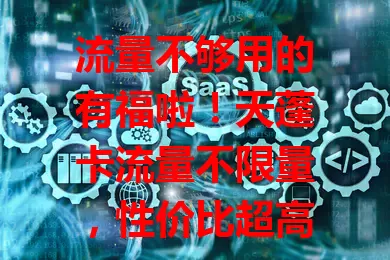 流量不够用的有福啦！天蓬卡流量不限量，性价比超高，网络超稳，还能定制计划，利用优惠提升体验，畅享网络自由！
