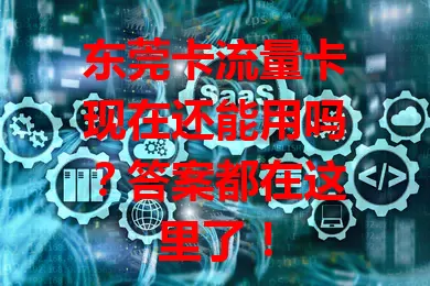 东莞卡流量卡现在还能用吗？答案都在这里了！
