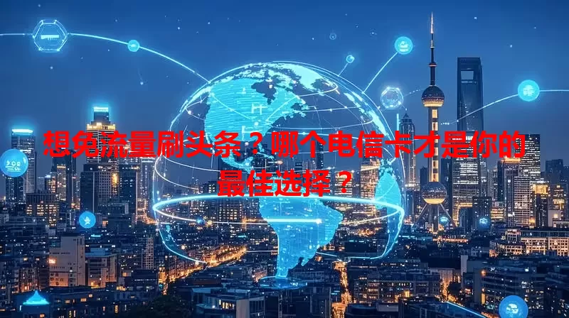 想免流量刷头条？哪个电信卡才是你的最佳选择？