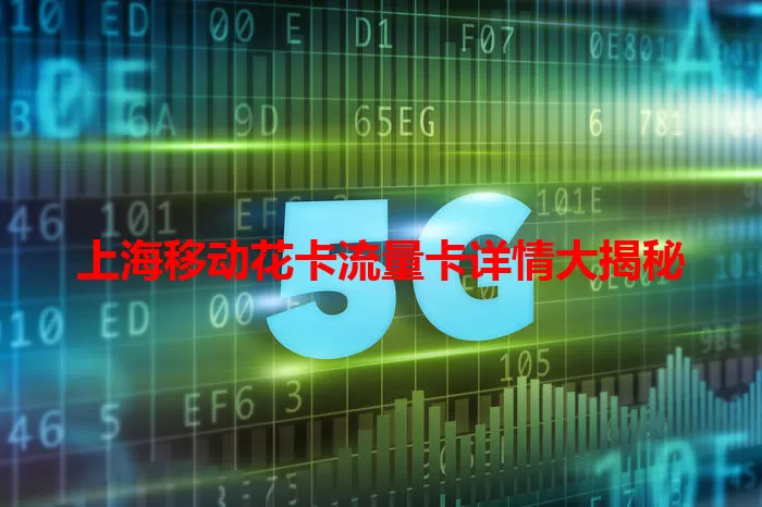 上海移动花卡流量卡详情大揭秘