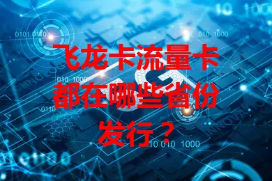 飞龙卡流量卡都在哪些省份发行？