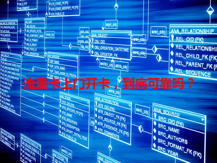 流量卡上门开卡，到底可靠吗？
