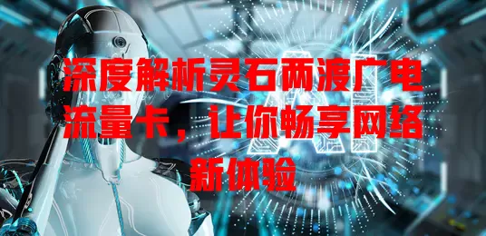 深度解析灵石两渡广电流量卡，让你畅享网络新体验