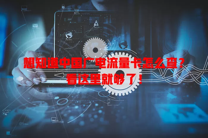想知道中国广电流量卡怎么查？看这里就够了！