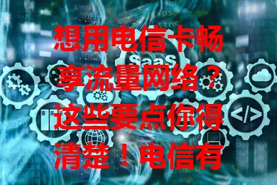 想用电信卡畅享流量网络？这些要点你得清楚！电信有多种流量卡，覆盖广网速快又安全，选时依实际挑套餐，让你网络畅游无阻
