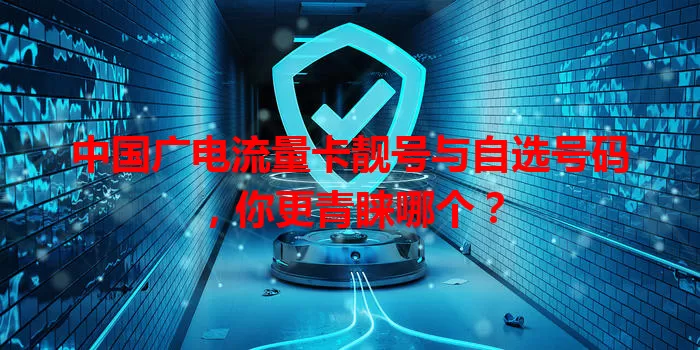 中国广电流量卡靓号与自选号码，你更青睐哪个？