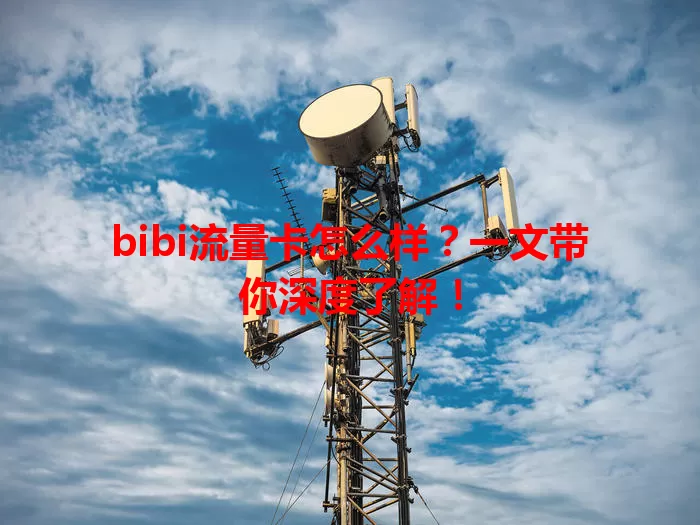 bibi流量卡怎么样？一文带你深度了解！