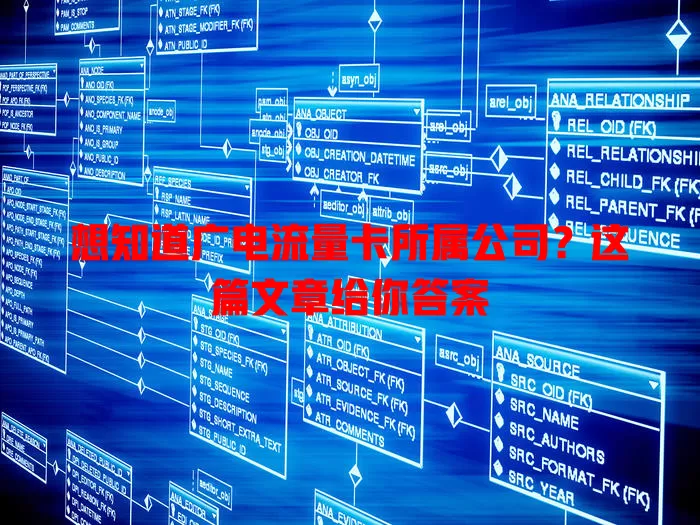 想知道广电流量卡所属公司？这篇文章给你答案