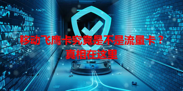 移动飞鹰卡究竟是不是流量卡？真相在这里