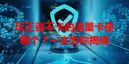 玩王者不卡的流量卡是哪个？一文为你揭晓