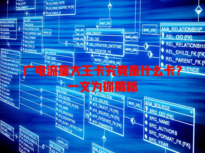 广电流量大王卡究竟是什么卡？一文为你揭秘