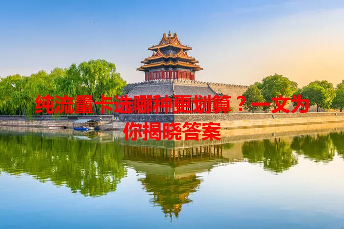 纯流量卡选哪种更划算？一文为你揭晓答案
