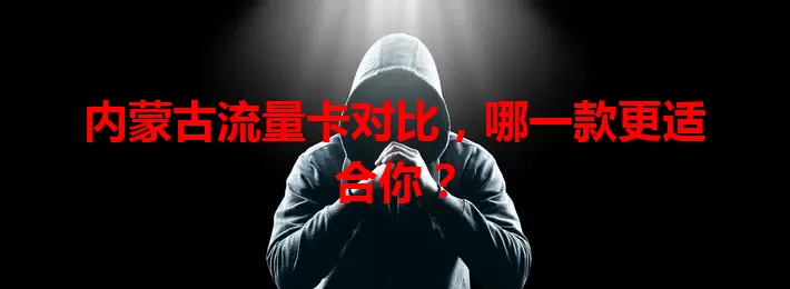 内蒙古流量卡对比，哪一款更适合你？