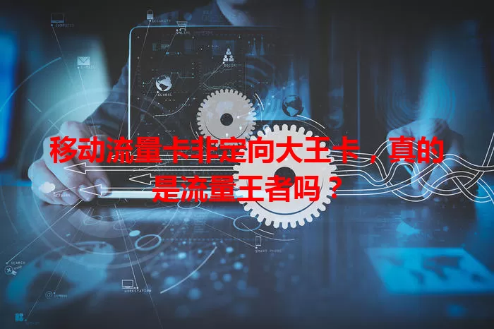 移动流量卡非定向大王卡，真的是流量王者吗？