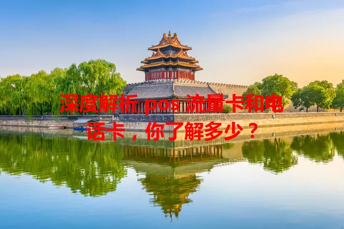 深度解析 pos 流量卡和电话卡，你了解多少？