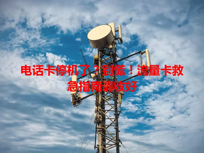 电话卡停机了？别慌！流量卡救急指南请收好