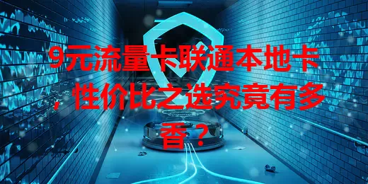 9元流量卡联通本地卡，性价比之选究竟有多香？