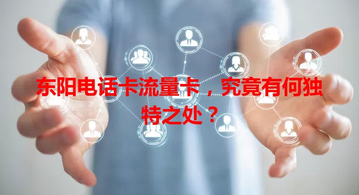 东阳电话卡流量卡，究竟有何独特之处？