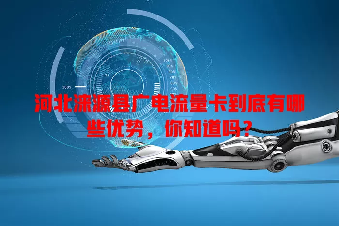 河北涞源县广电流量卡到底有哪些优势，你知道吗？