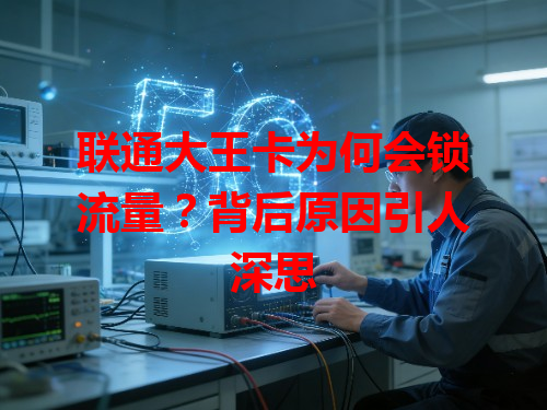 联通大王卡为何会锁流量？背后原因引人深思