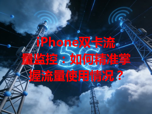 iPhone双卡流量监控：如何精准掌握流量使用情况？