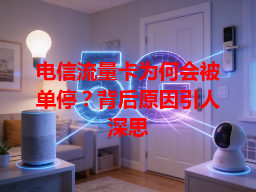 电信流量卡为何会被单停？背后原因引人深思