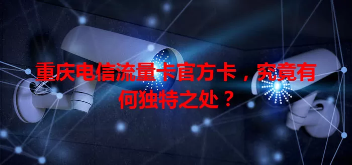 重庆电信流量卡官方卡，究竟有何独特之处？