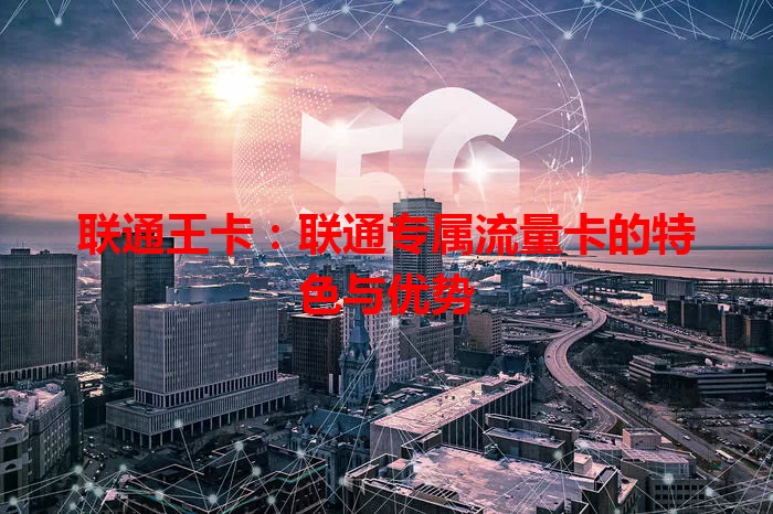 联通王卡：联通专属流量卡的特色与优势