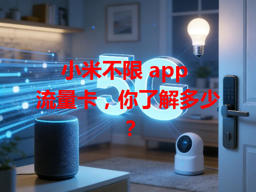 小米不限 app 流量卡，你了解多少？